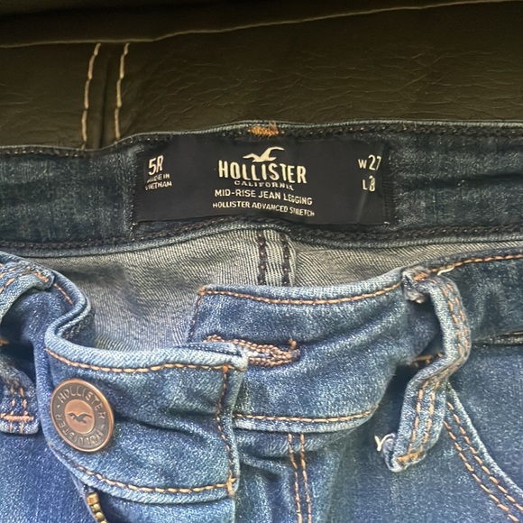 Hollister skinny super stretch jeans size 5 regular - Picture 2 of 3